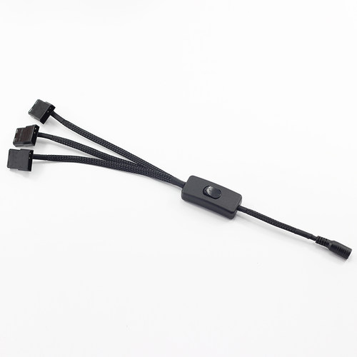 DC转大4Pin 5.5X2.1mm 转风扇接口12V DC转大4D 机箱风扇供电线 - 图2