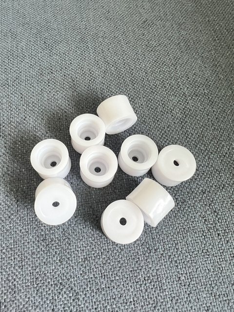 Printed aluminum frame positioning plastic rubber plug head