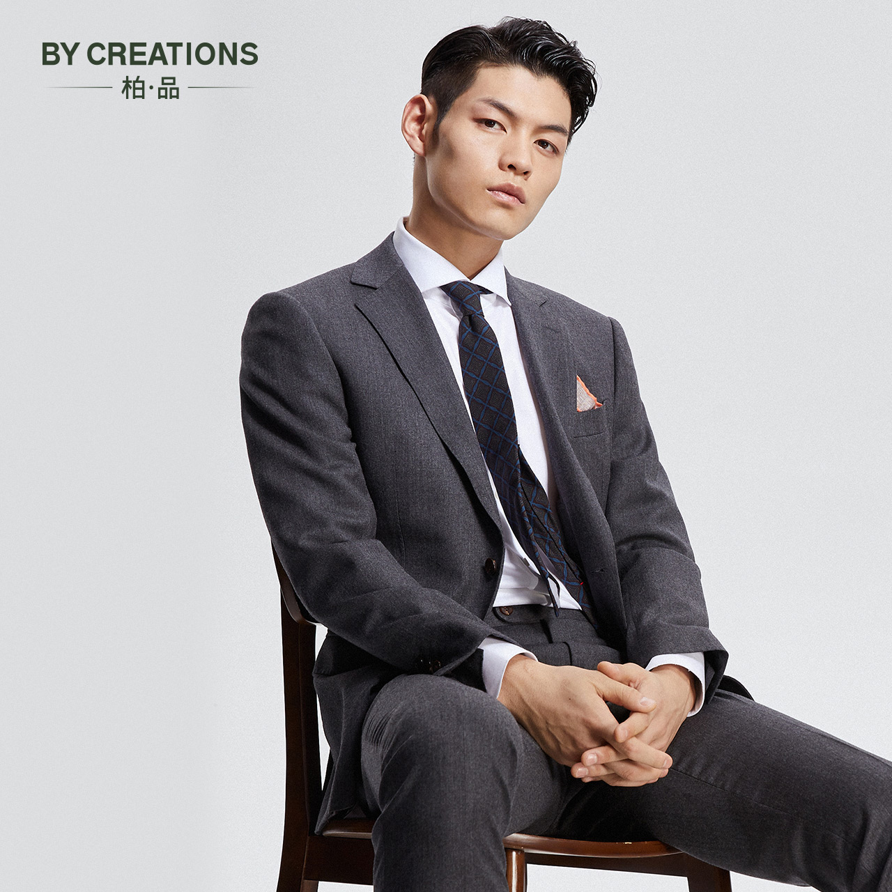 【羊毛单西福袋】柏品商务休闲西服外套男西装上衣正装外套秒杀 - 图1