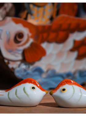 陶瓷摆件可爱卡通桌面摆件装饰品