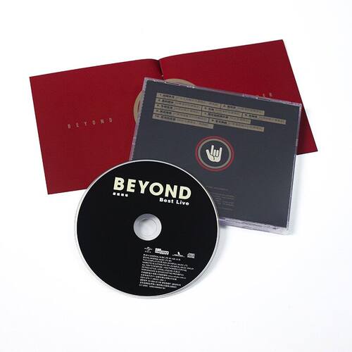 官方正版 Beyond乐队专辑 Best Live 最佳现场 CD唱片 精选演唱会 - 图0
