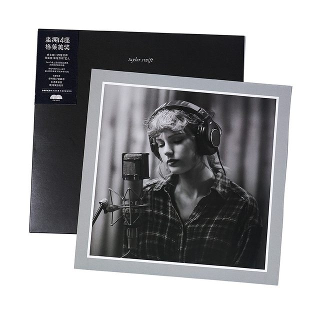 Genuine Swift Taylor Swift Album Folktales Live at Changchi Recording Studio 2LP Vinyl Record