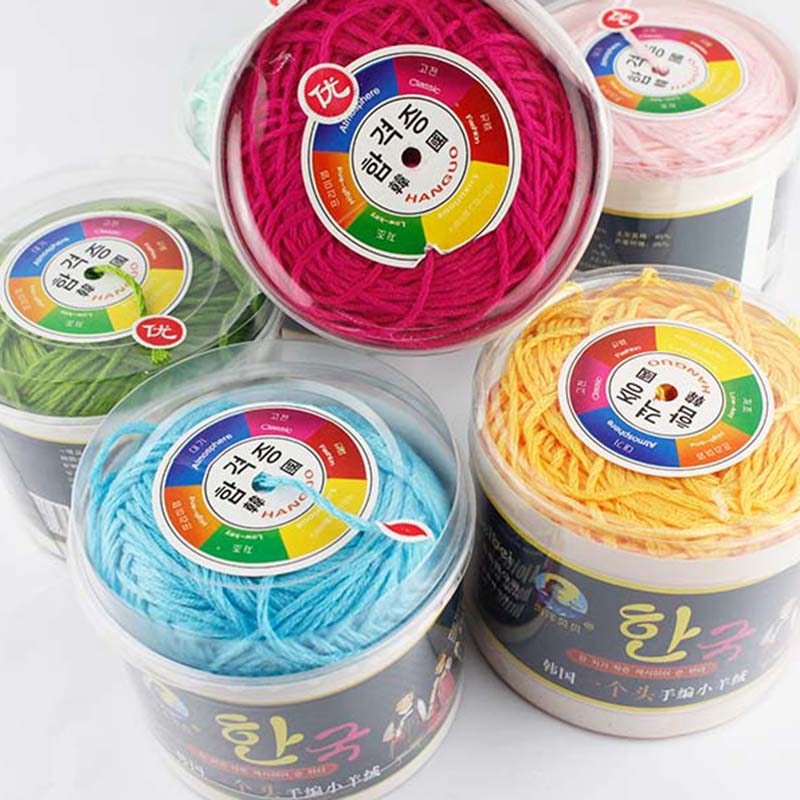 清仓一个头小羊绒 宝宝线纯棉线牛奶棉中粗线 手编婴儿童毛线处里 - 图2