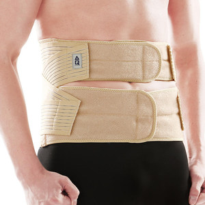 AQ护腰腰肌损伤四根钢条支撑腰骶椎保护加压保健束腰腰带护具5335