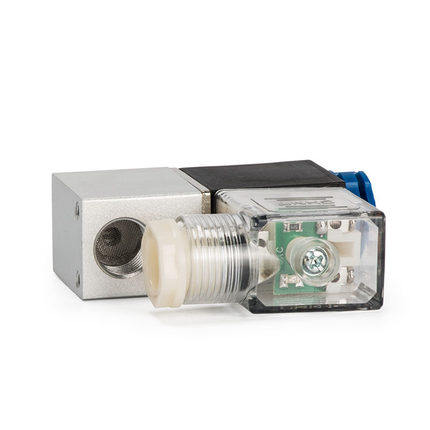 正泰电磁阀气阀220v二位二通换向阀 24v 12v线圈2V025-08电磁阀 - 图1