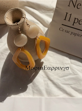 mojia/不会撞的流行耳环耳夹耳钩