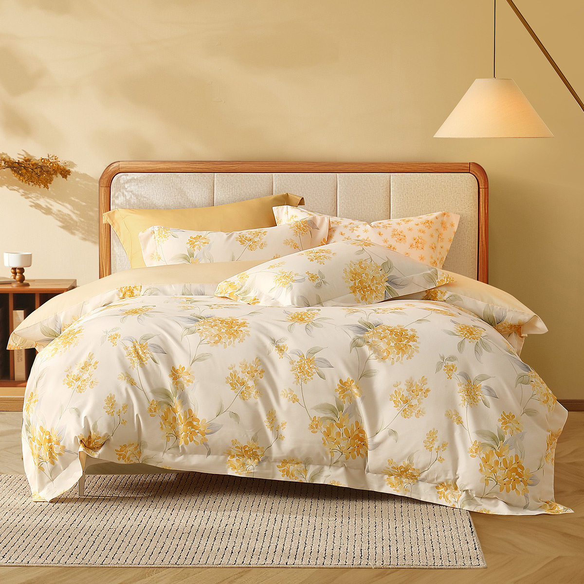 水星家纺全棉磨毛四件套抑菌保暖套件家用床单被套秋冬床品,淘宝优惠券,粉丝福利购,淘宝优惠卷