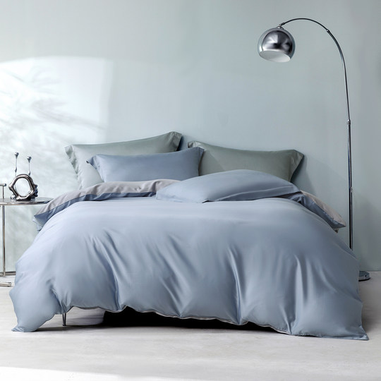 水星家纺60支天丝被套100%莱赛尔纤维被罩单双人轻奢单件25年新品