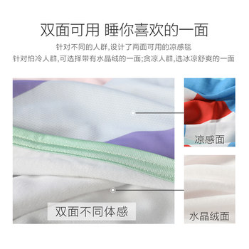 Mercury Home Textiles Summer Party Antibacterial Cooling Blanket Sofa Blanket Cover Blanket Nap Blanket Air Condition Blanket New Product