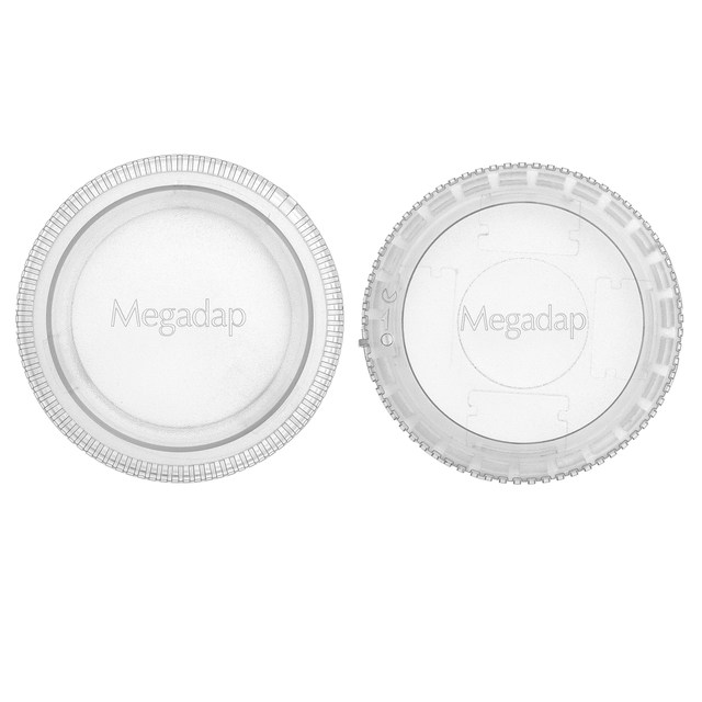 Megadap Sony E body cap/Nikon Z lens cap
