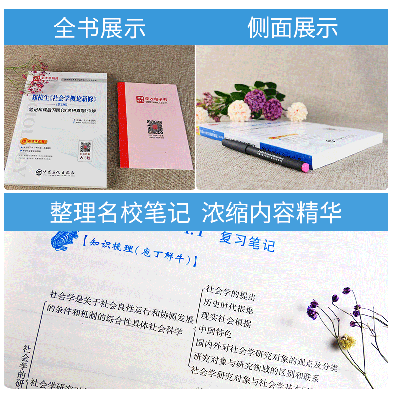 现货即发2022郑杭生社会学概论新修第五版5版笔记和课后习题含考研真题详解社会学系列考研辅导资料可搭社会学基本理论圣才-图0