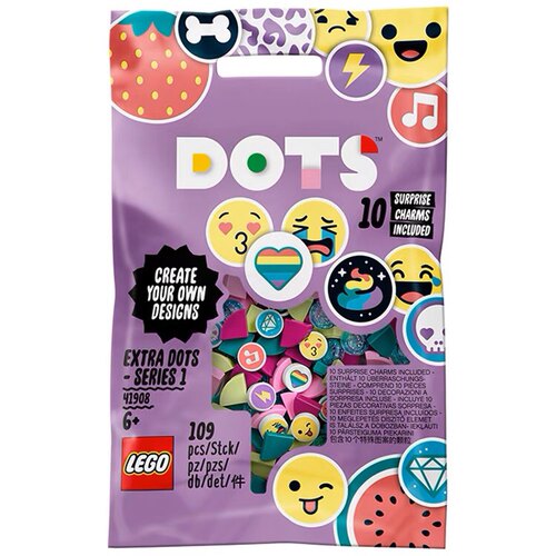 LEGO乐高DOTS手环41900419114190141903动物音乐运动手环生日礼物 - 图1