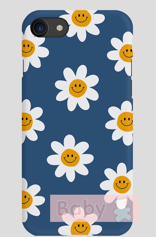 2件包邮 韩国代购 wiggle 同款透明ins可爱花朵图案手机壳 - 图1
