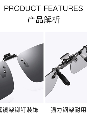 墨镜超轻遮阳钓鱼偏光镜片