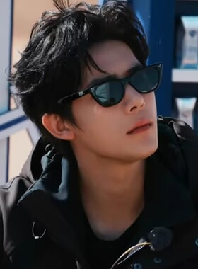 男士小框gm王安宇同款复古偏光