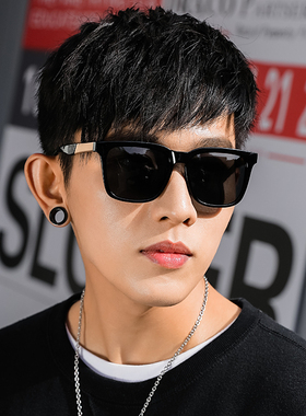 墨镜男士开车专用驾驶镜时尚偏光太阳眼镜潮防紫外线复古大脸显瘦