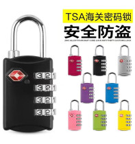 Outdoor Overseas Customs Lock Tsa Code Lock Four Password Luggage Lock Theft Checked Customs Clearance Multipurpose Padlock