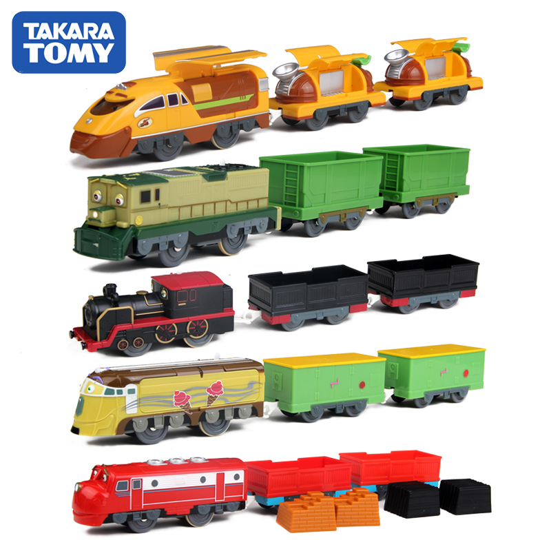 TAKARA TOMY多美卡電動軌道火車玩具普樂路路恰恰特快車列車可選
