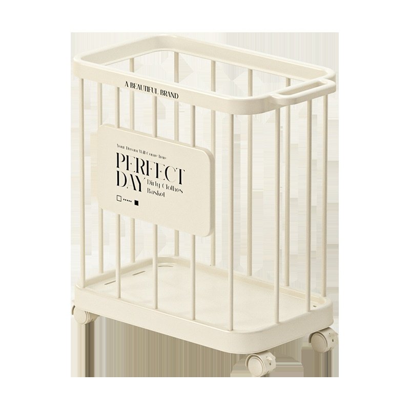 塑料高颜值轻奢可移动脏衣篮衣篓家用瑜伽垫收纳筐浴室衣服置物架,淘宝优惠券,粉丝福利购,淘宝优惠卷