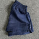 Summer new shorts women's ice silk thin versatile elastic waist slit wide leg hot pants
