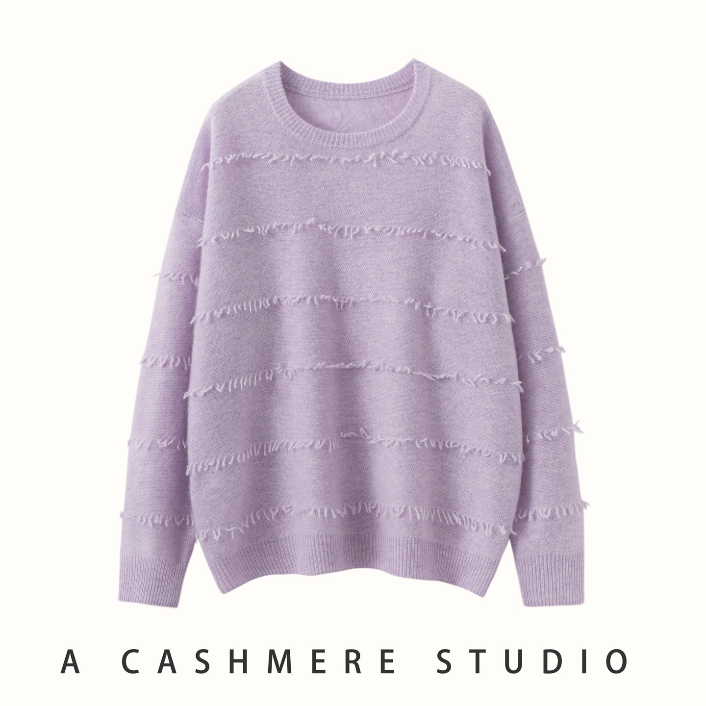 秋冬新款100%纯山羊绒衫女圆领加厚流苏毛衣宽松针织打底衫上衣,淘宝优惠券,粉丝福利购,淘宝优惠卷