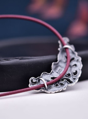 银莲花民族风时尚个性手工项坠