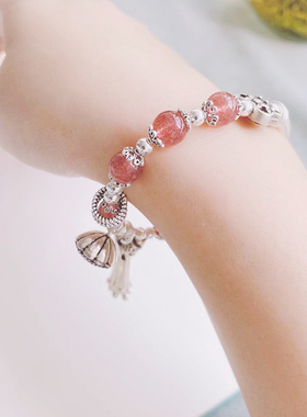 手链女纯银时尚个性原创设计手串