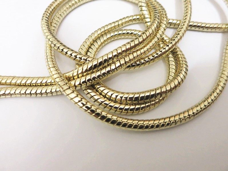 女包包链条配件包带4mm宽铜质蛇链小包包链金属链条包带肩带斜挎,淘宝优惠券,粉丝福利购,淘宝优惠卷