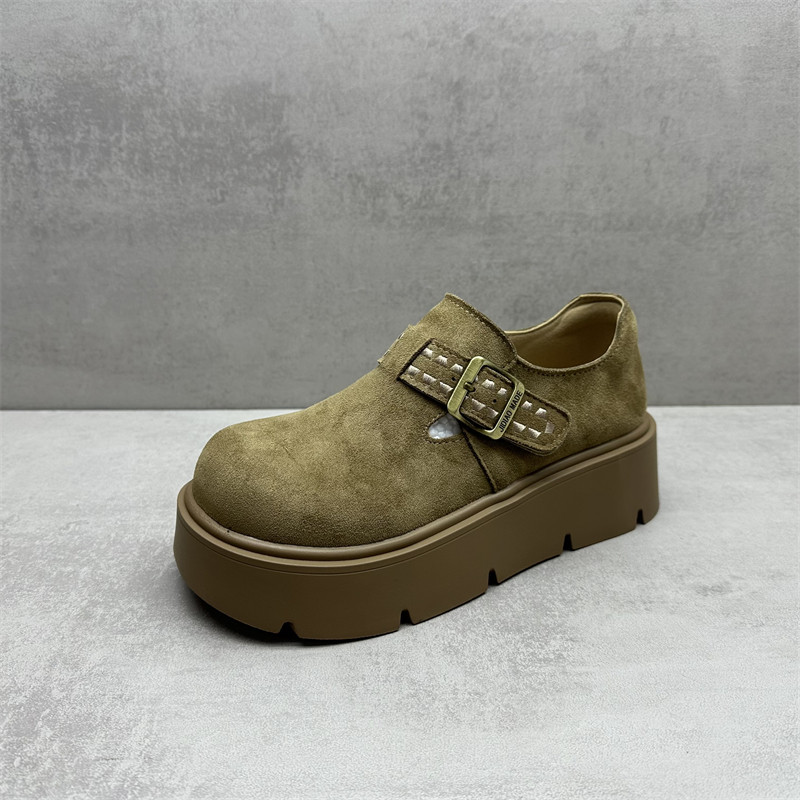 撤柜处理2026春季新款女鞋复古风一脚蹬懒人鞋圆头百搭厚底勃肯鞋,淘宝优惠券,粉丝福利购,淘宝优惠卷