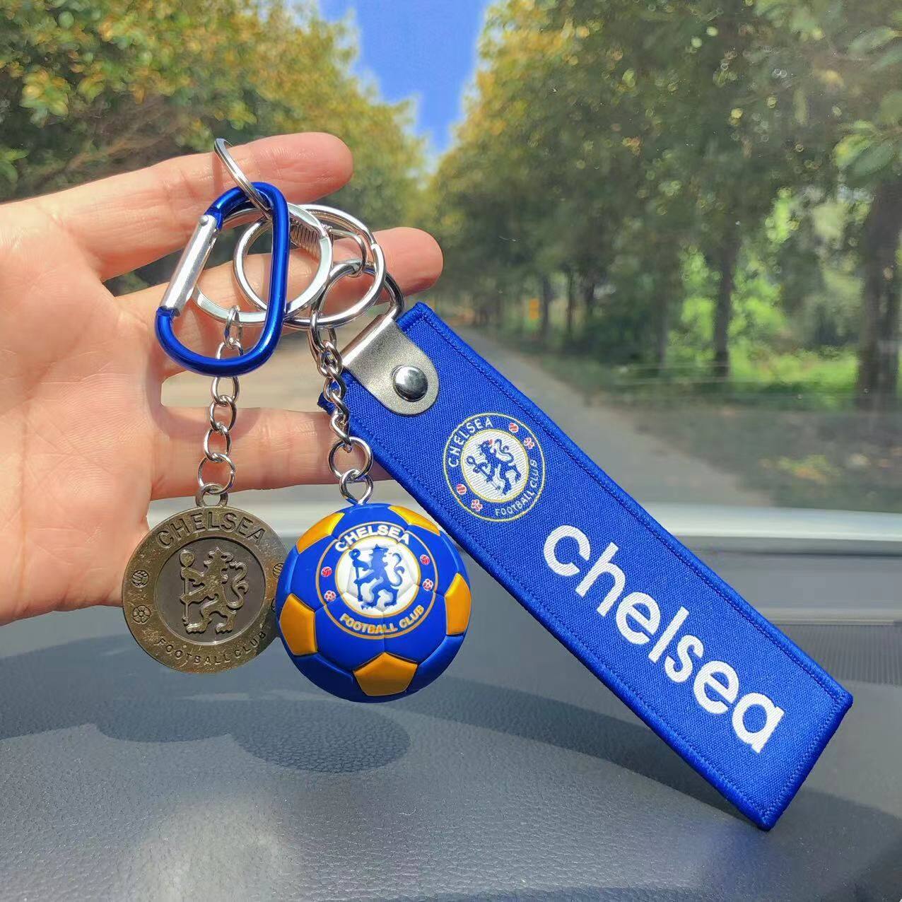 皇马利物浦尤文巴黎切尔西巴塞拜仁足球队徽套装钥匙扣小挂件纪念,淘宝优惠券,粉丝福利购,淘宝优惠卷