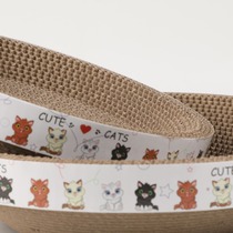 Cat Grip board Cat Grinding Paws Cat Paw board Corrugated Cardboard Kitty Supplies Cat-Bowl-Shaped Cat Cat Toy