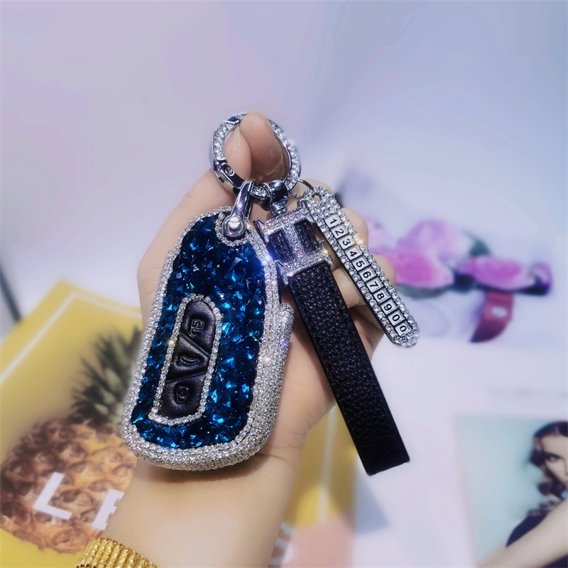 大众高尔夫8钥匙套id4xcrozz凌渡L包id3女id6揽境途昂X/pro女水钻 - 图2