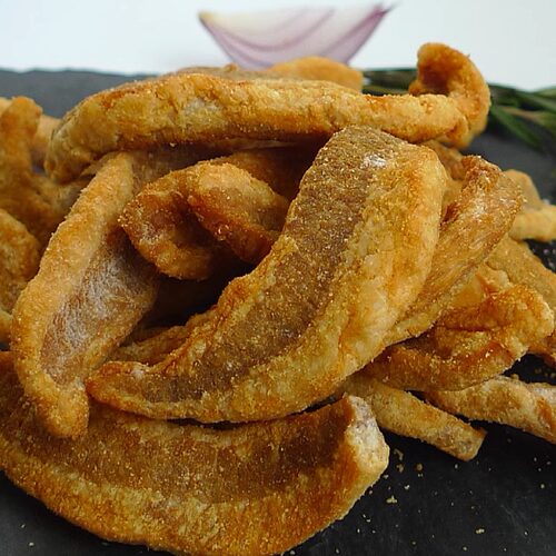 猪油渣肉脂渣休闲零食酥脆油梭子干炸肉粕礼盒不加糖生酮小吃包邮 - 图1