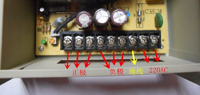 220转24v开关电源 5a/120w直流电源开关PLC监控led稳压变压器