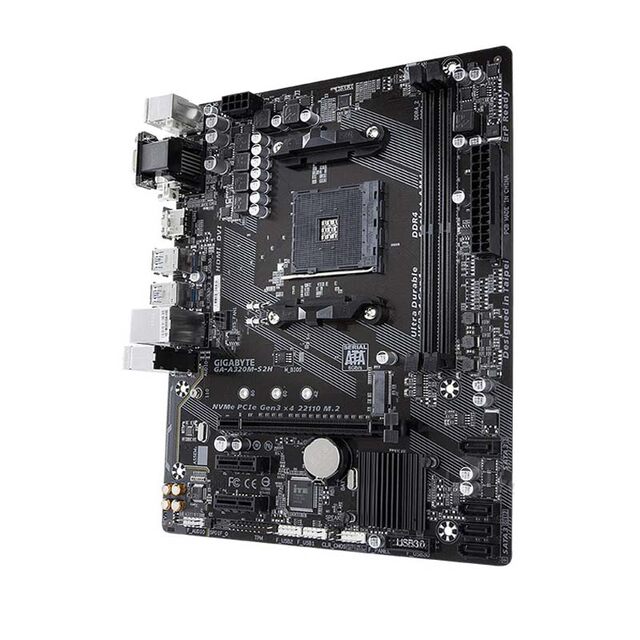 AM4Gigabyte Gigabyte A320M S2H motherboard B350 b450 b550M m.2 solid state DDR4 memory