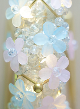 摩天轮手工diy花朵饰品摆件