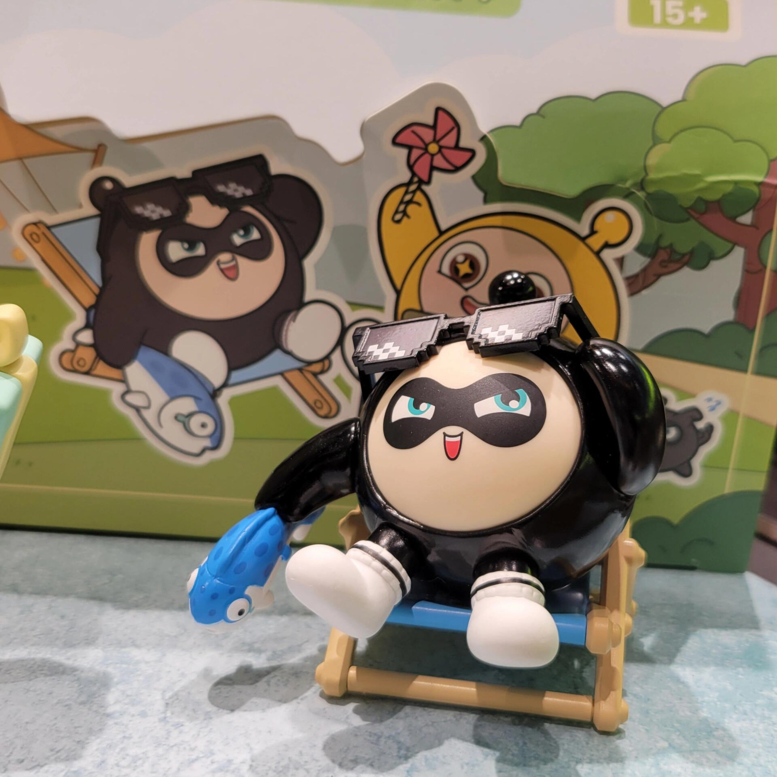 蛋仔派对手办正版蛋仔派对盲盒一起去野餐系列手办公仔游戏周边潮玩具摆件礼物