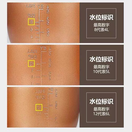 红双喜荣事达直筒平底电压力锅内胆4升5升6升通用304不锈钢适用 - 图2