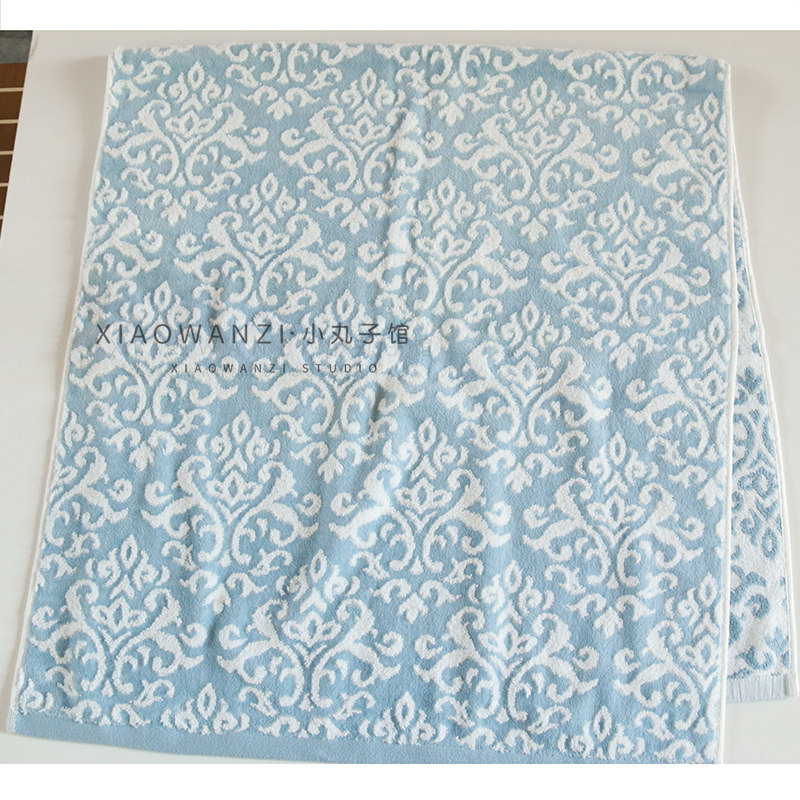 日单外贸出口纯棉浮雕提花柔软吸水无捻纱毛圈欧花全棉男女浴巾,淘宝优惠券,粉丝福利购,淘宝优惠卷