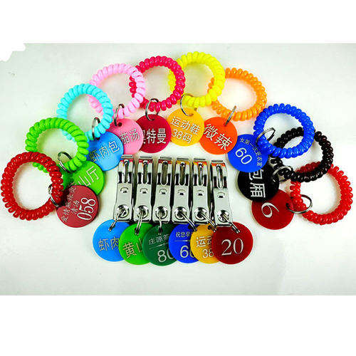 亚克力激光雕刻号码牌数字麻辣烫叫号牌网吧贴牌桑拿牌浴室牌手牌 - 图3