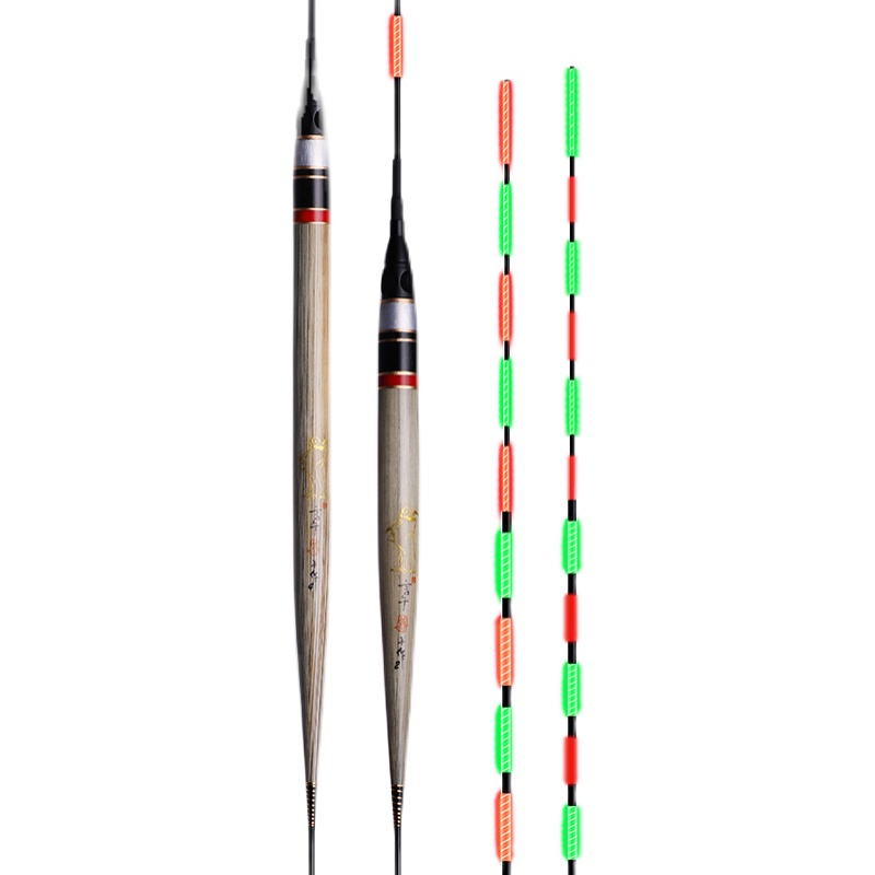言午正品芦苇日夜两用夜光漂尾浅水鱼漂罗非轻口鲫鱼电子漂高灵敏 - 图3