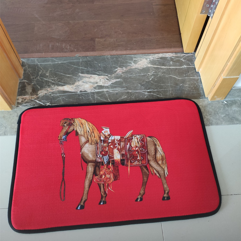 地毯地垫潮Fashion carpet Creeping mat Plush carpet Home mats_虎窝淘