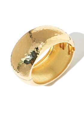 欧美女性合金开口宽边手镯