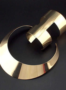 夸张金属手镯装饰品舞台夜店项圈