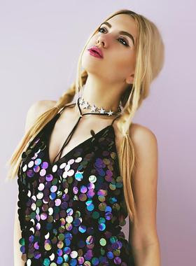 欧美复古夸张时尚项链大牌气质