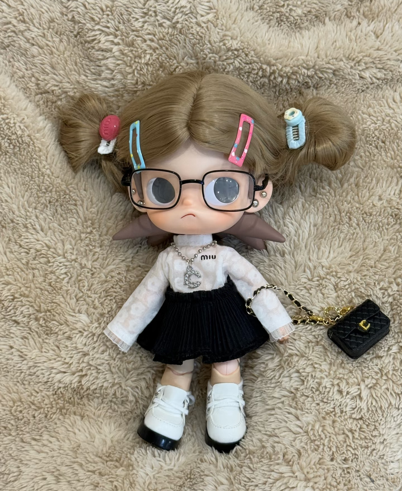 Zsiga嘎子姐美拉德系毛衣套装冬季毛衣1/8娃娃穿搭帽子包包配饰,淘宝优惠券,粉丝福利购,淘宝优惠卷