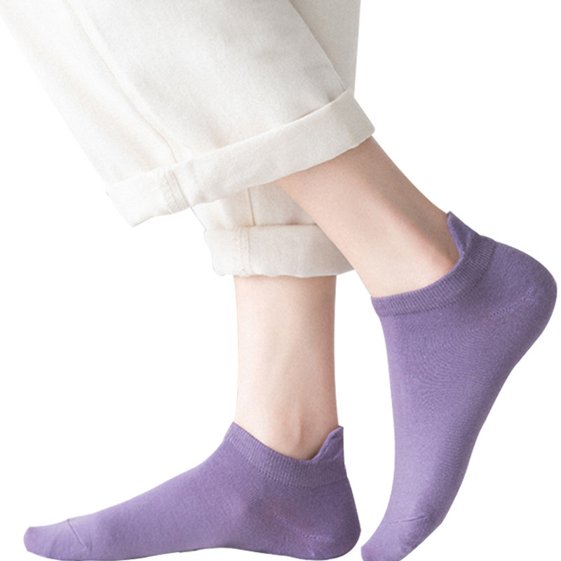 俞兆林女短袜薄款吸汗透气潮小雏菊 俞兆林兰芷短袜/打底袜/丝袜/美腿袜