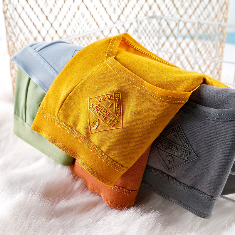 俞兆林女蕾丝弹力腰边双层棉档内裤 俞兆林兰芷内裤