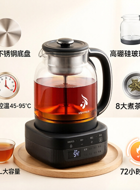 金正喷淋式全自动家用煮茶器茶炉