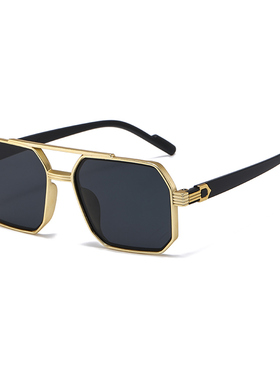 2026赛博朋克方形大框太阳镜